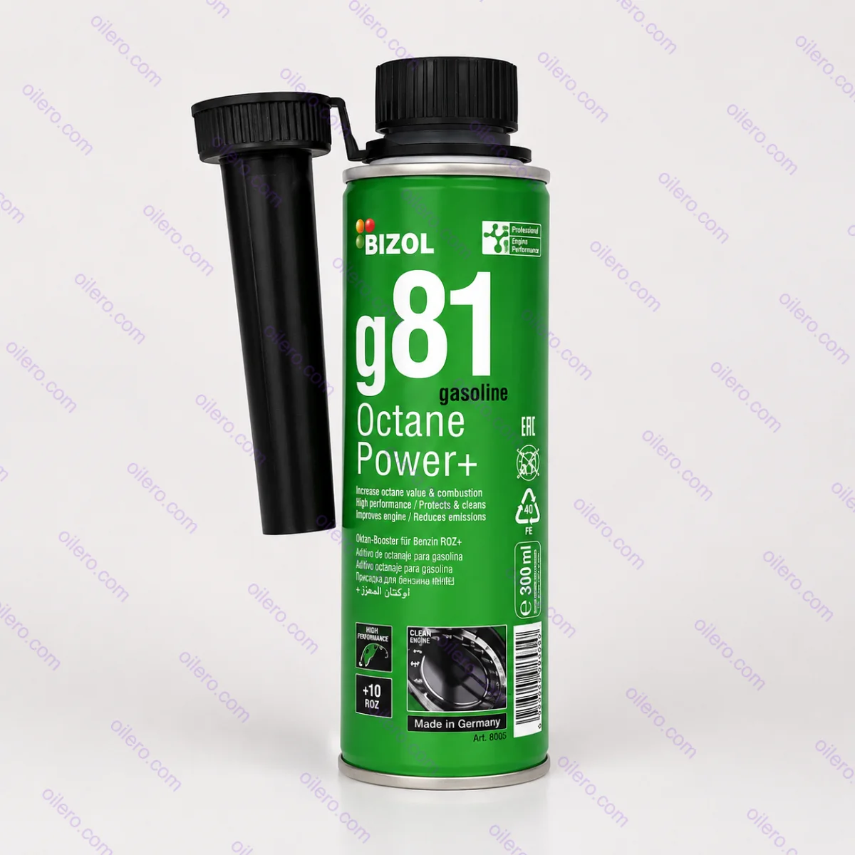 اکتان و مکمل بنزین آلمانی بیزول مدل Octane Power +g81 حجم 300ml
