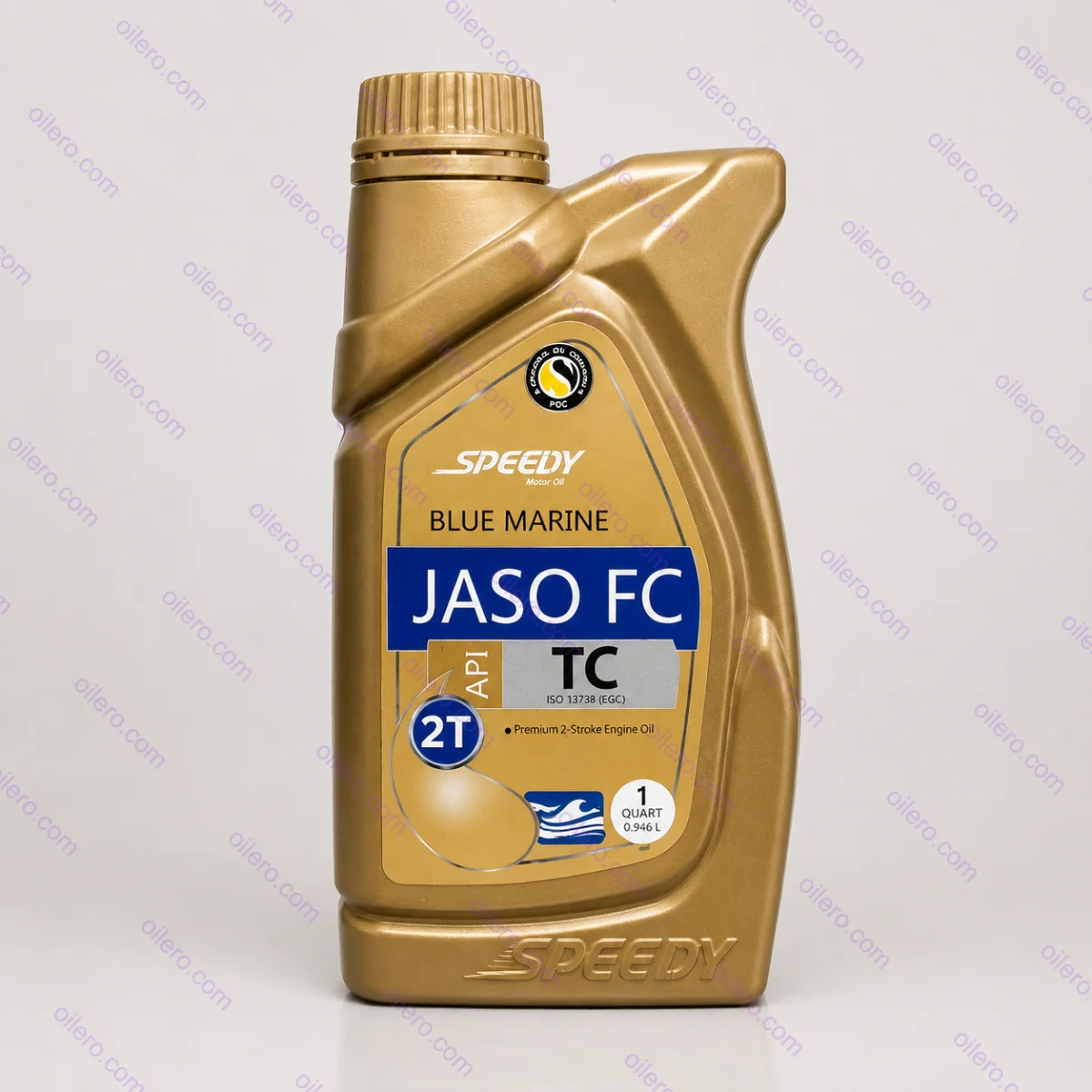 روغن موتور دوزمانه اسپیدی بلو مارین حجم 1 لیتر