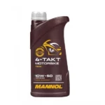 روغن موتور سیکلت تمام سنتتیک مانول مدل SN 10W-50 حجم 1 لیتر